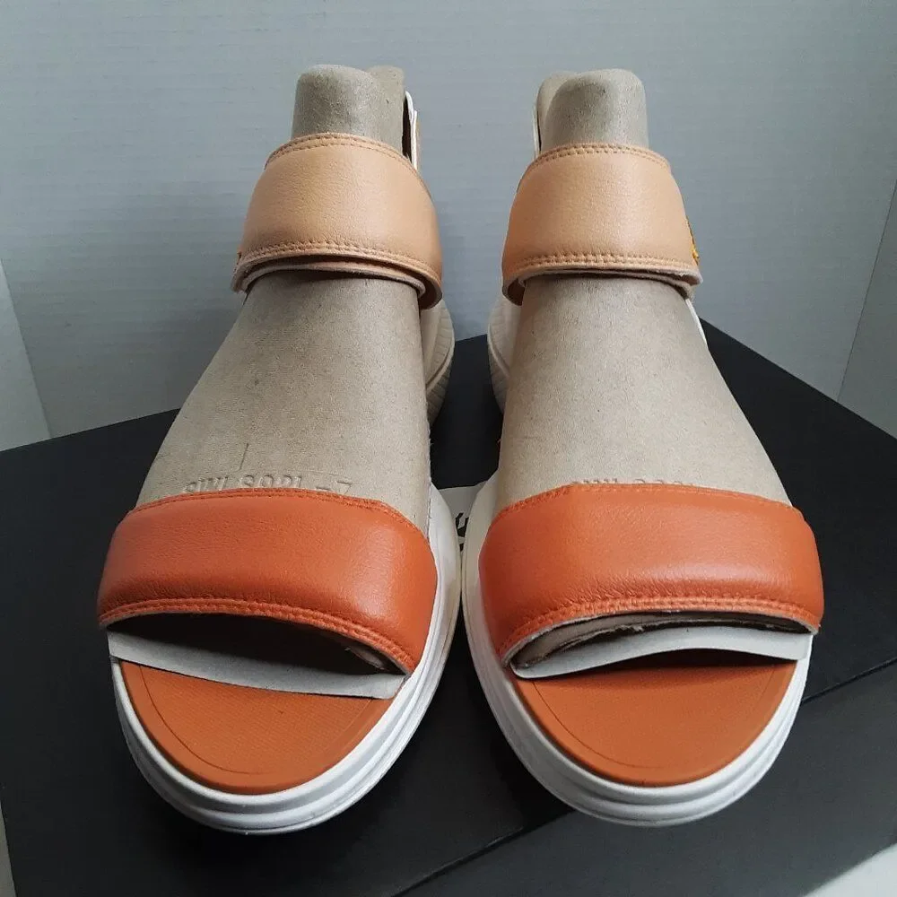 Sorel x PrAna Explorer Blitz Stride Women's size 12M Sandal Orange